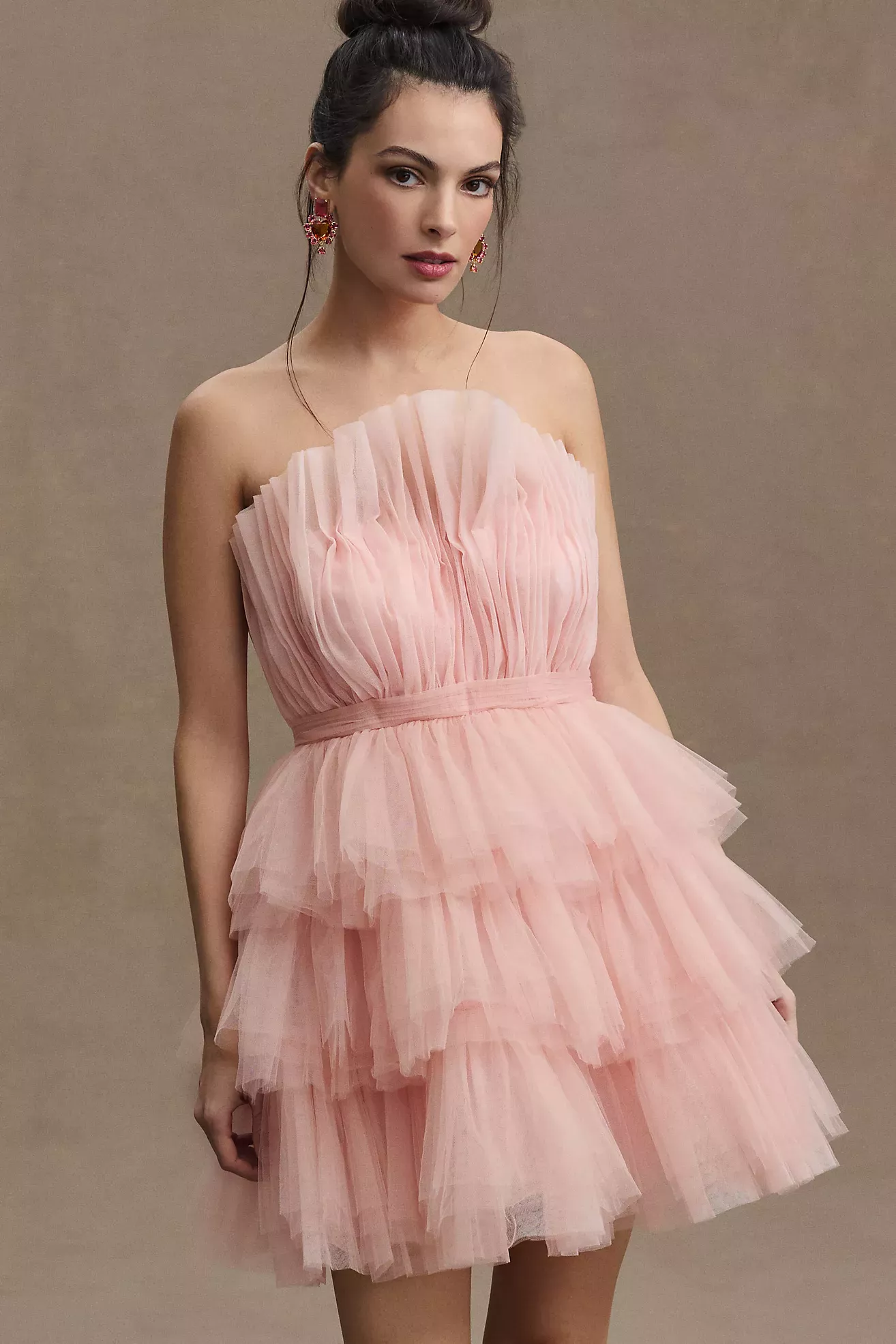 Bhldn hotsell strapless dress