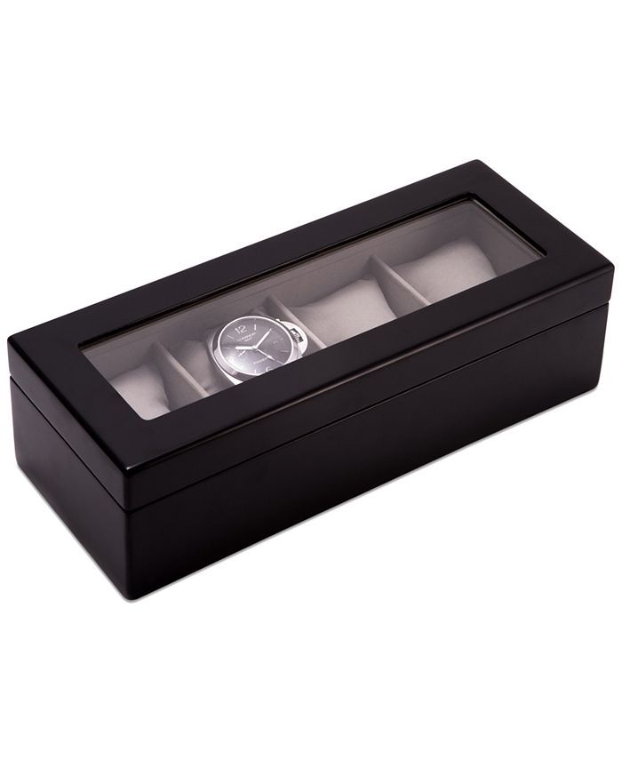 Cherry Wood Four-Watch Box | Macys (US)