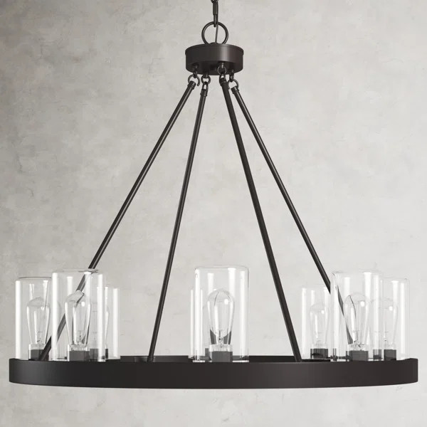 Clemons 8 - Light Outdoor Chandelier | Wayfair North America