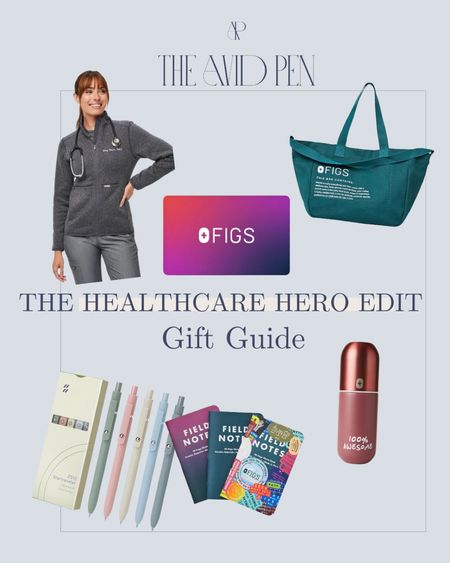 If you have a healthcare hero in your life (or work in healthcare yourself) getting a gift that you can use in your day-to-day life is always helpful. From an ’emotional support’ water bottle, the perfect pen for charting, notebooks that fit easily in your pocket when you’re learning a new process (or need to jot down orders in a hurry), and more, this list has something for your favorite healthcare hero.

#LTKGiftGuide #LTKHoliday #LTKSeasonal