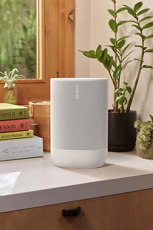 Sonos Move 2 Portable Speaker in White at Urban Outfitters | Urban Outfitters (US and RoW)