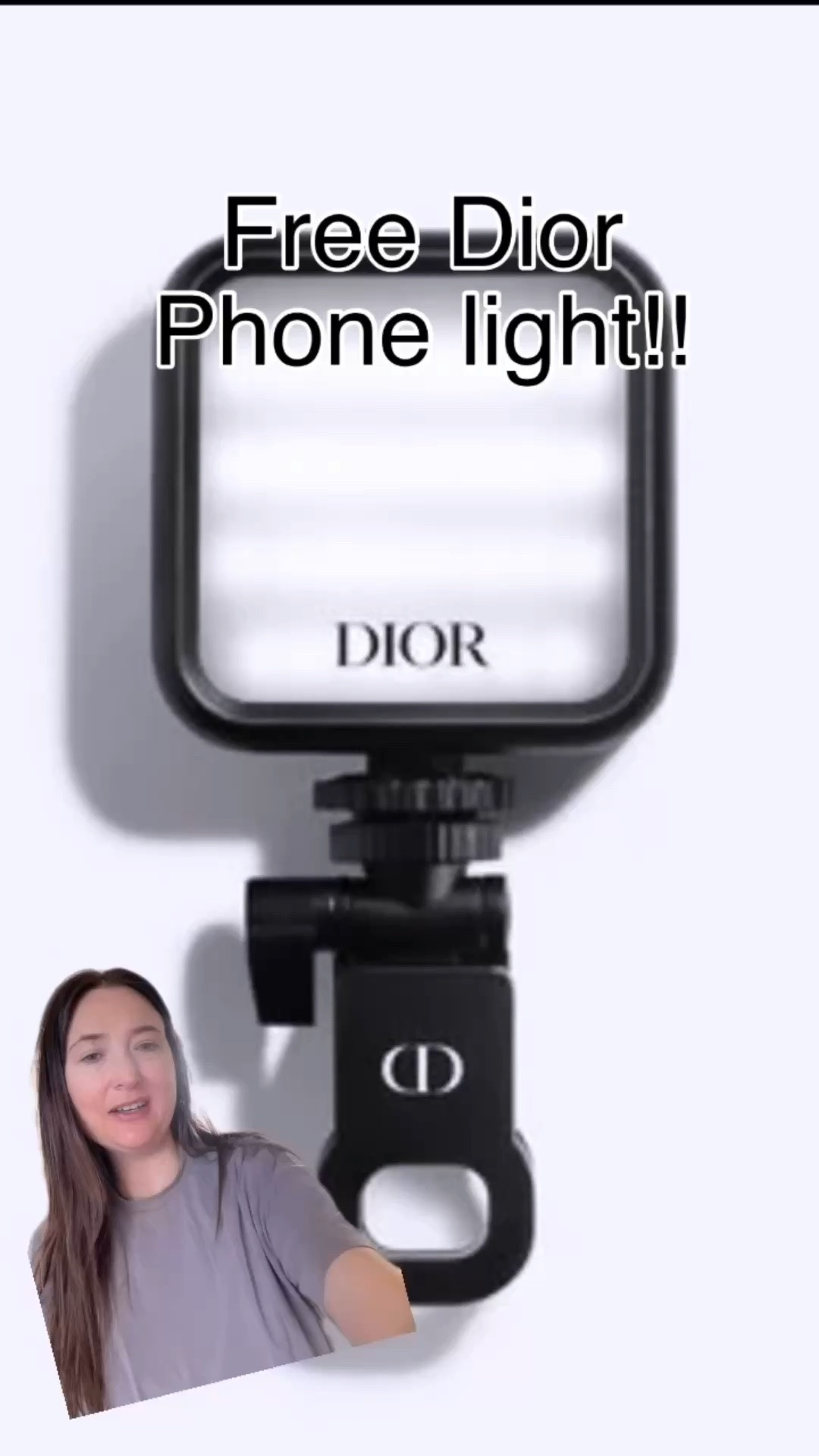 ✨ Free Dior Phone Light ✨

1. Click a link to be directed to the correct Dior website
2. Spend $150+ before taxes
3. Use code JOIN26 at checkout
4. Make sure the phone light appears in your cart before placing your order

Until supplies last 💕