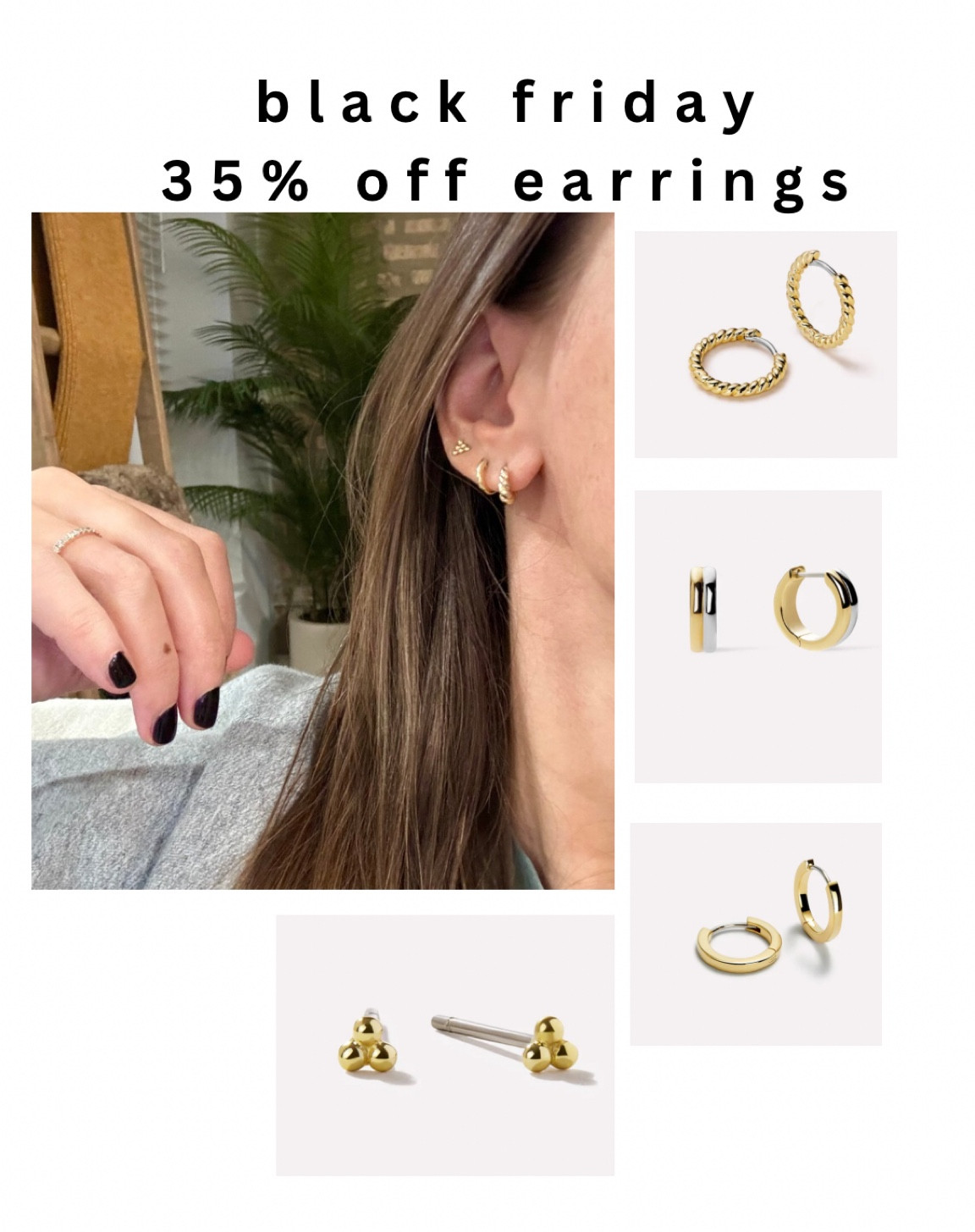 35% off my favorite earrings 

#LTKGiftGuide #LTKCyberWeek #LTKFindsUnder50