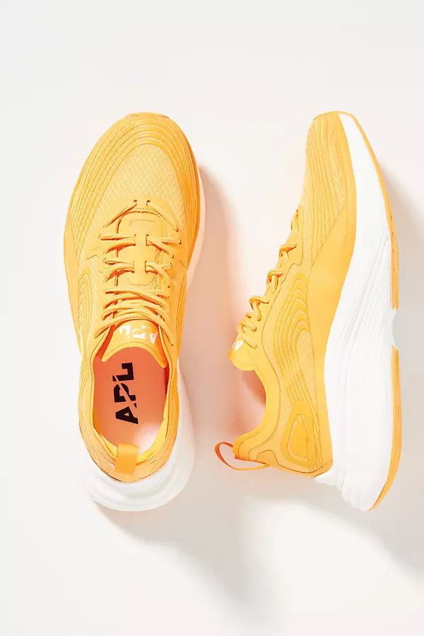 APL Streamline Sneakers By APL in Orange Size 8.5 | Anthropologie (US)