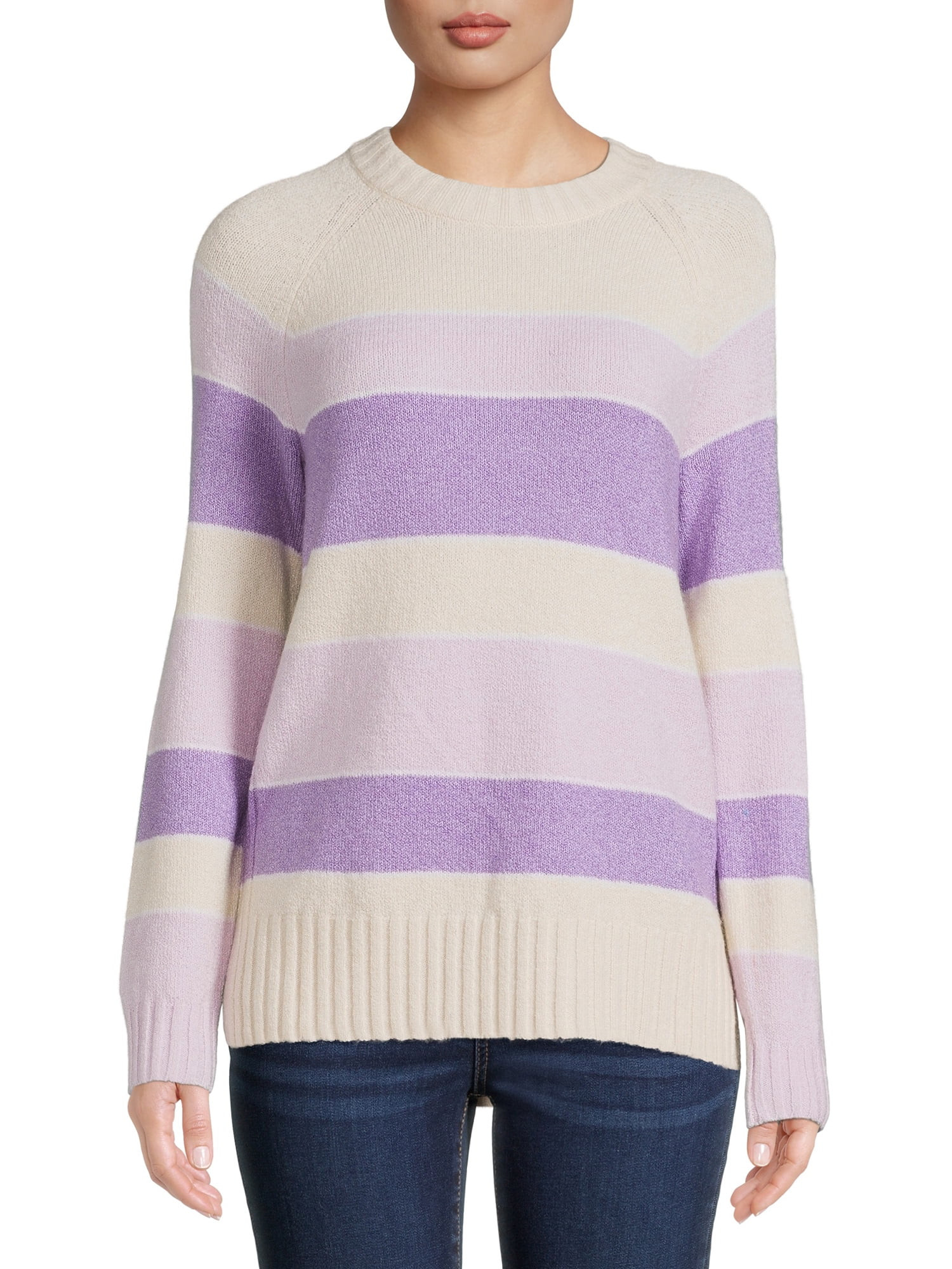 Time and Tru Women's Super-Soft Pullover Sweater | Walmart (US)