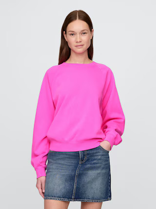 VintageSoft Raglan Sweatshirt | Gap (US)