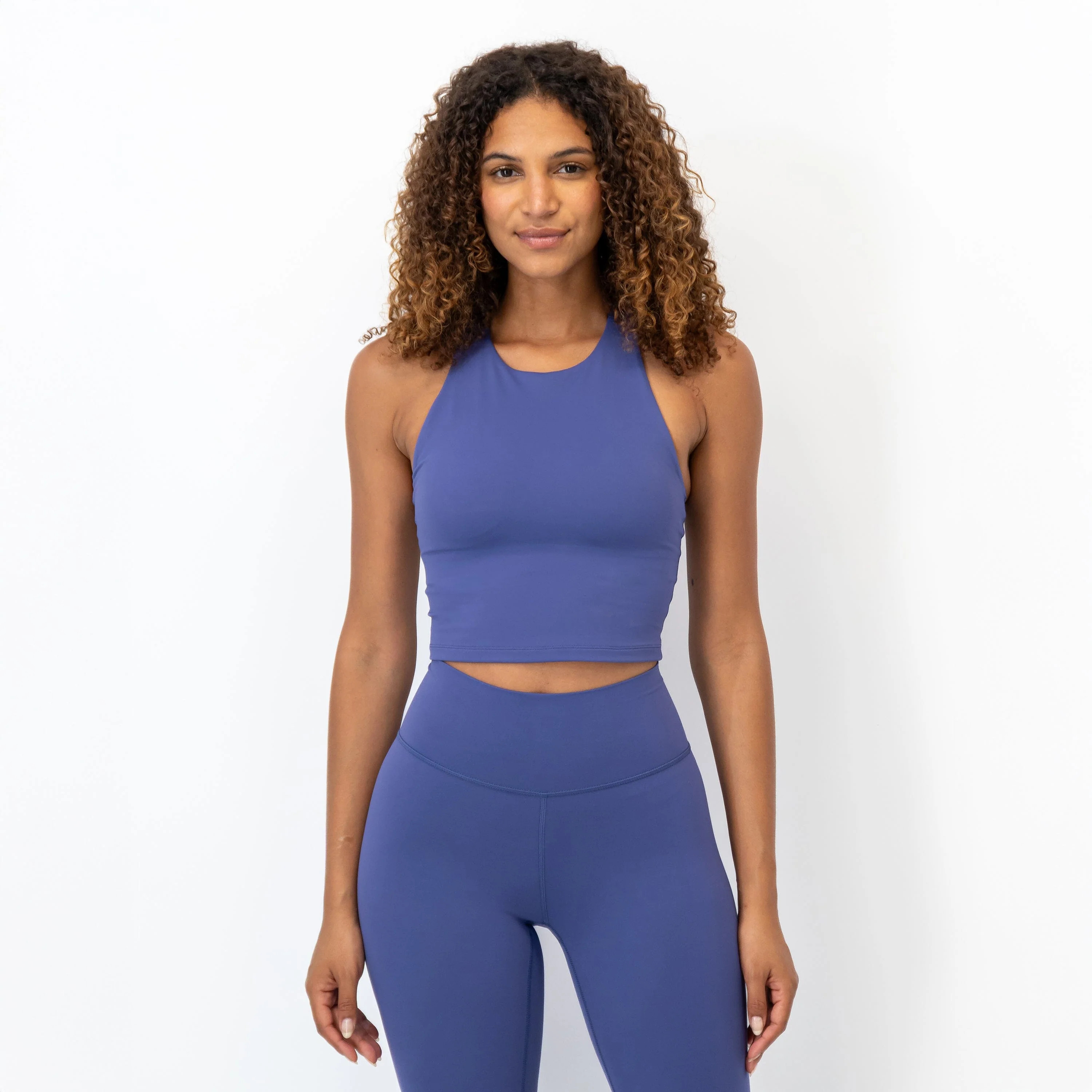 Vista Crop Tank - Flag Blue | Rhoback | RHOBACK