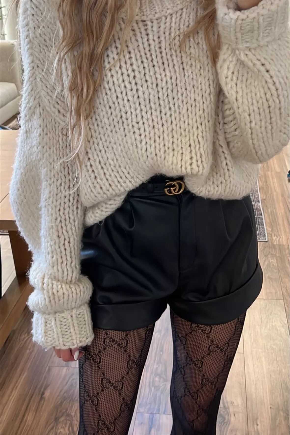 Gucci GG knit tights curated on LTK
