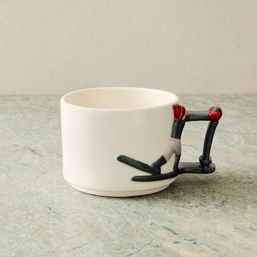 St. Jude Skier Stacking Figural Mug | West Elm (US)