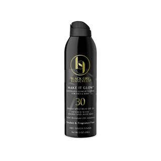 Black Girl Sunscreen Make It Glow Sunscreen Spray, SPF 30 - 3 oz | CVS | CVS Health