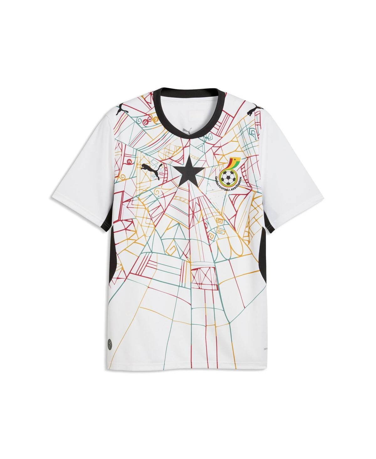 Puma Men's White Ghana National Team 2026 Home Replica Jersey - White, Black | Macy's