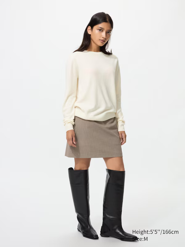 100% Cashmere Crew Neck Jumper | UNIQLO (UK)