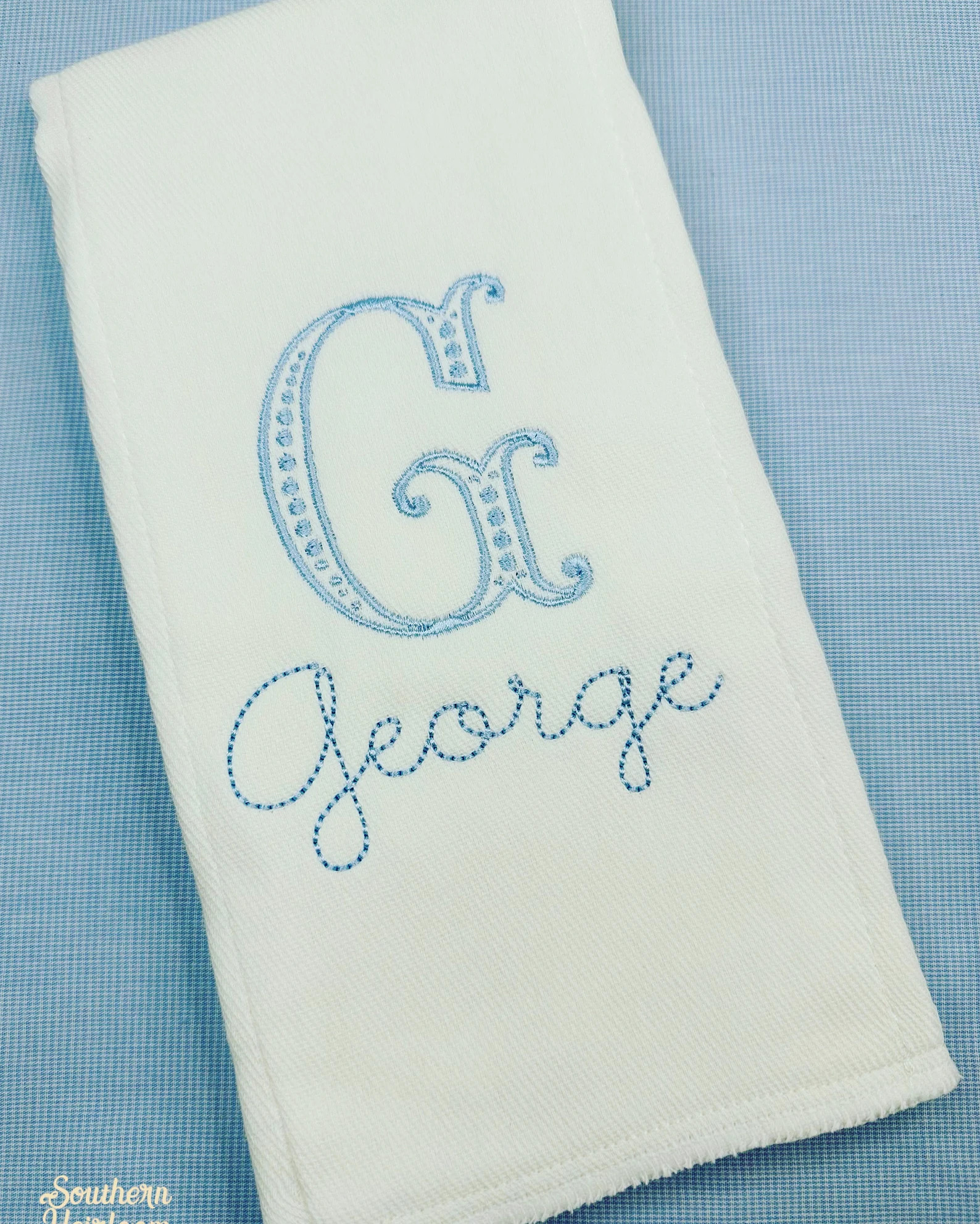 Monogram Name Bib Burp Cloth, Name Bib Burp Cloth, Baby Gift Set, Baby Boys Bib Burp Cloths, Clas... | Etsy (US)