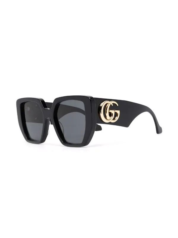 oversize-frame tinted sunglasses | Farfetch (US)