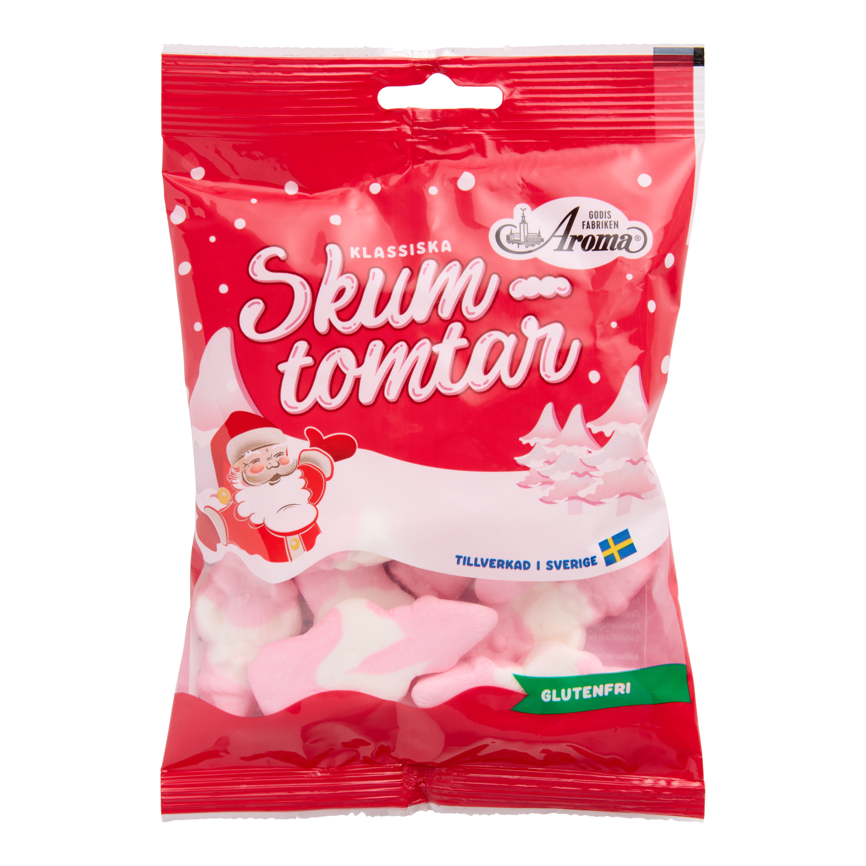 Aroma Skum-tomtar Santa Swedish Gummy Candy | World Market