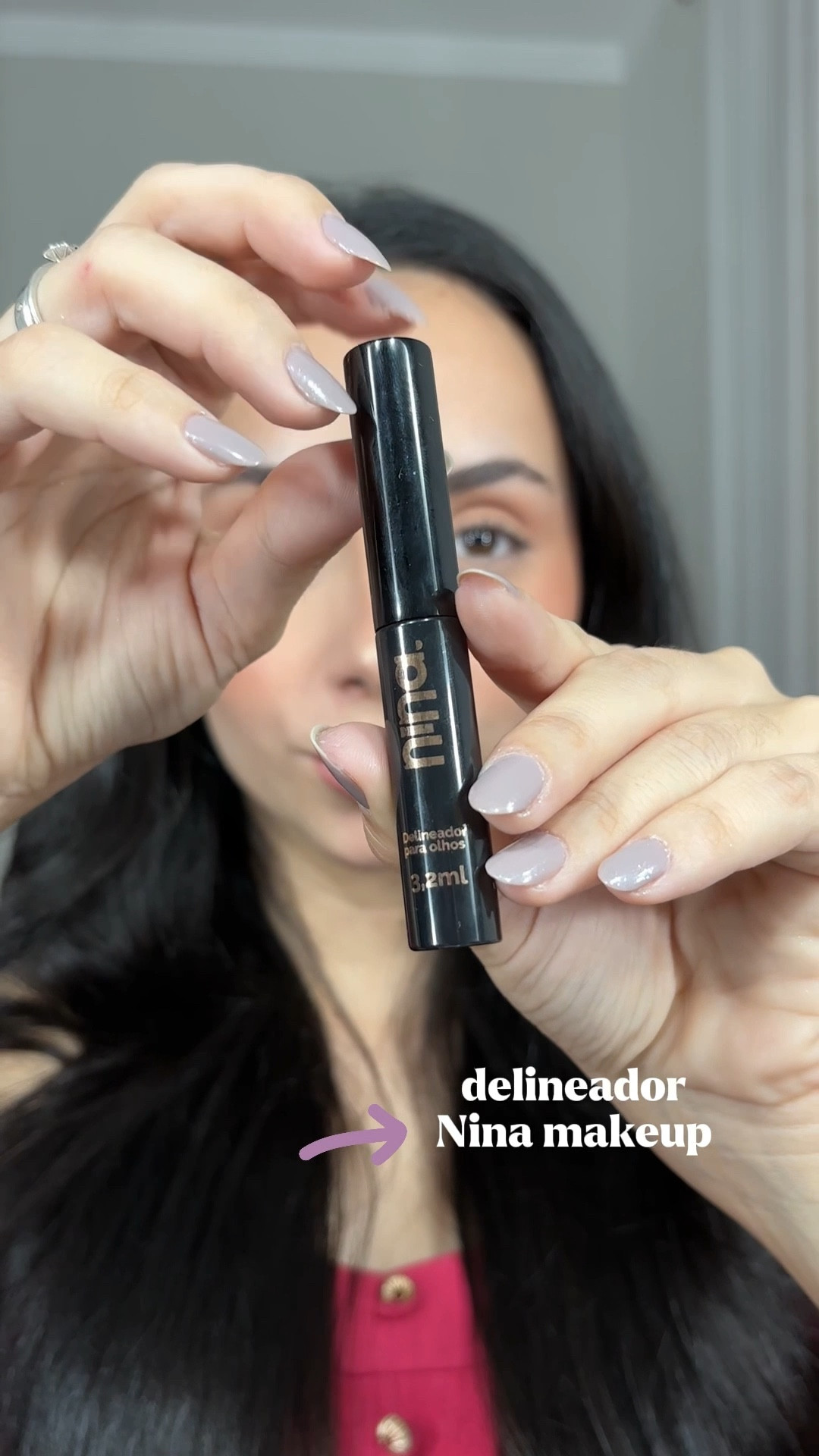 Delineador líquido Nina Makeup 🫶🏻🩷

#LTKbrasil #LTKbeleza