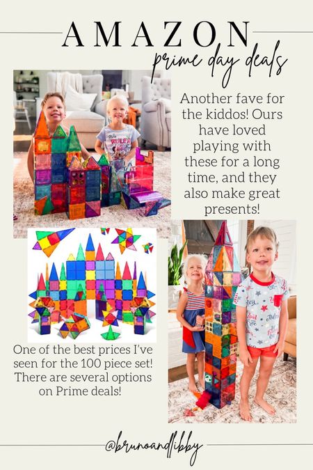 Picasso tiles magnetic building toys stem toys kids learning activity gift for boy or girl all ages Amazon prime day deals

#LTKxPrimeDay #LTKsalealert #LTKkids
