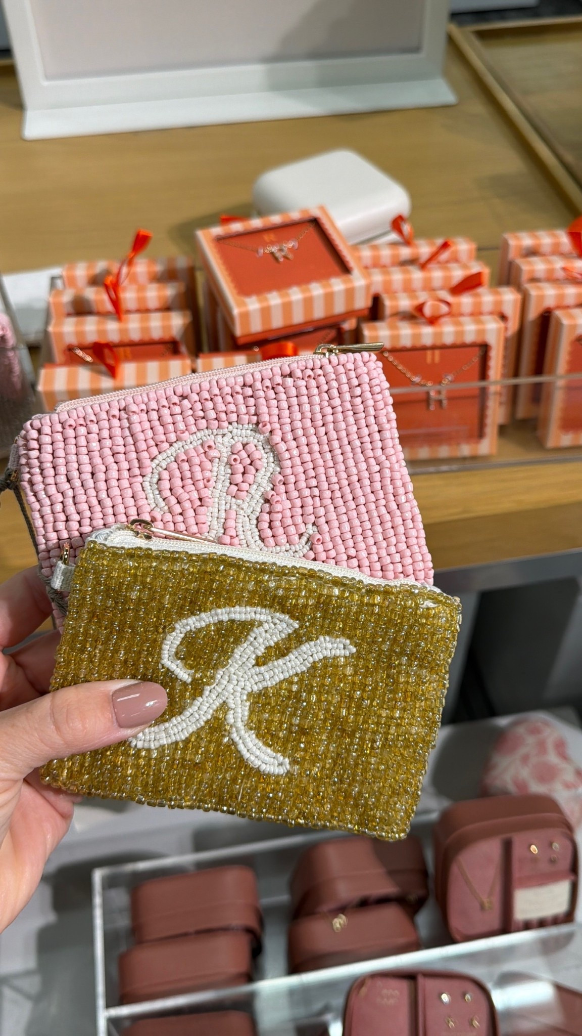 These little pouches are the cutest find. I love the beaded detail and the monogram moment, it makes them feel so elevated and personal. Perfect for tossing in your bag to keep things organized or gifting, they feel way more expensive than they are.

beaded pouch, monogram pouch, personalized gift, small accessories, travel pouch, makeup bag, cute gifts, affordable finds, boutique style, everyday essentials, SavannahK 

#LTKmomlife #LTKTravel #LTKMothersDay