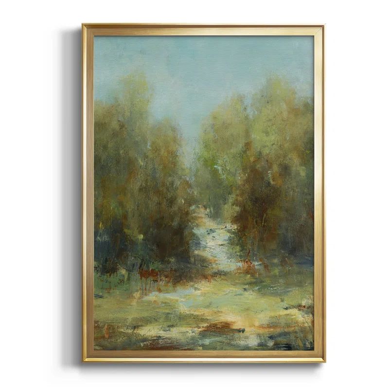 A Walk In The Woods Premium Framed Canvas - Ready To Hang | Wayfair North America