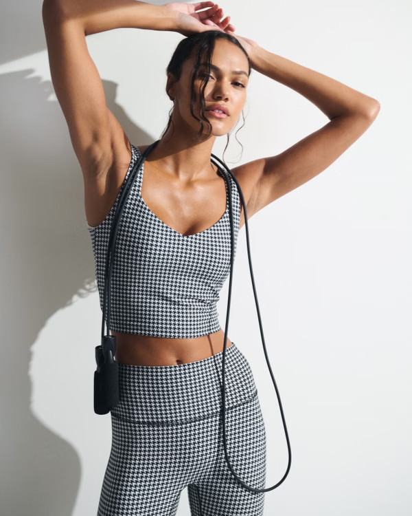 YPB sculptLUX Sweetheart Tank | Abercrombie & Fitch (US)