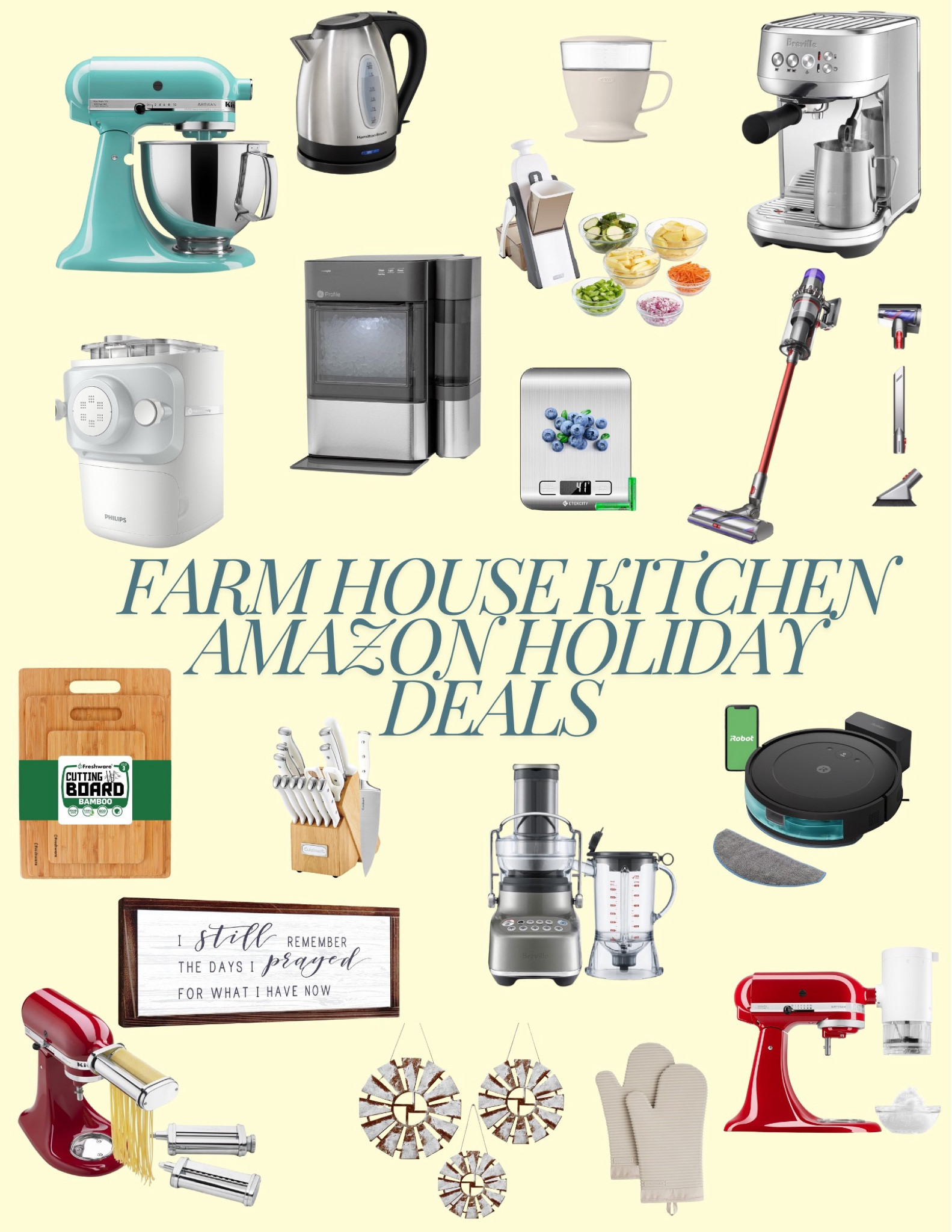 Some amazing holiday deals for a perfect farmhouse kitchen! 

#LTKSeasonal #LTKGiftGuide #LTKHoliday