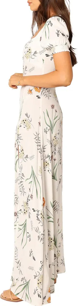 Franklin Floral Puff Sleeve Maxi Dress | Nordstrom