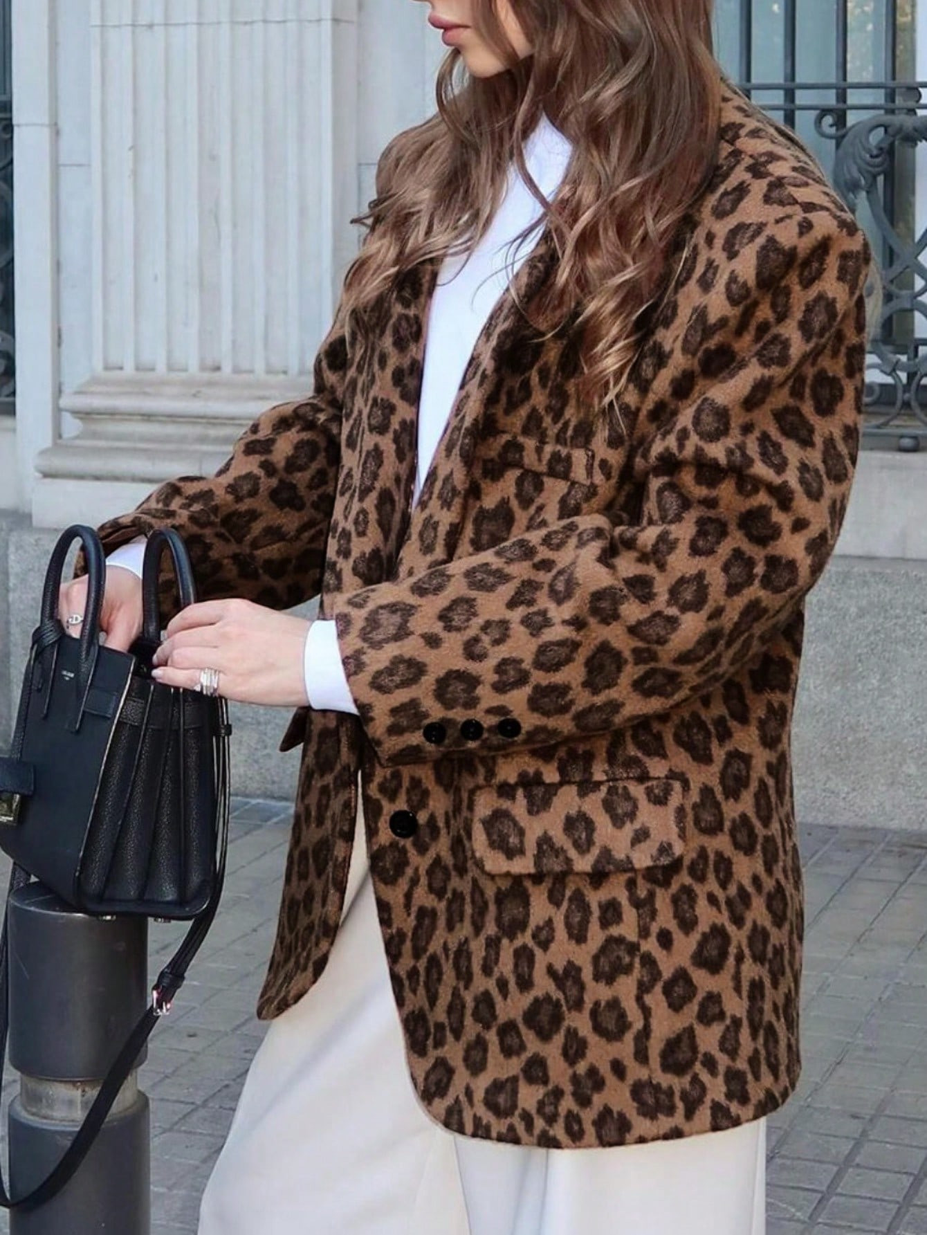 TrendsSHEIN Frenchy Women Leopard Print Casual Blazer | SHEIN