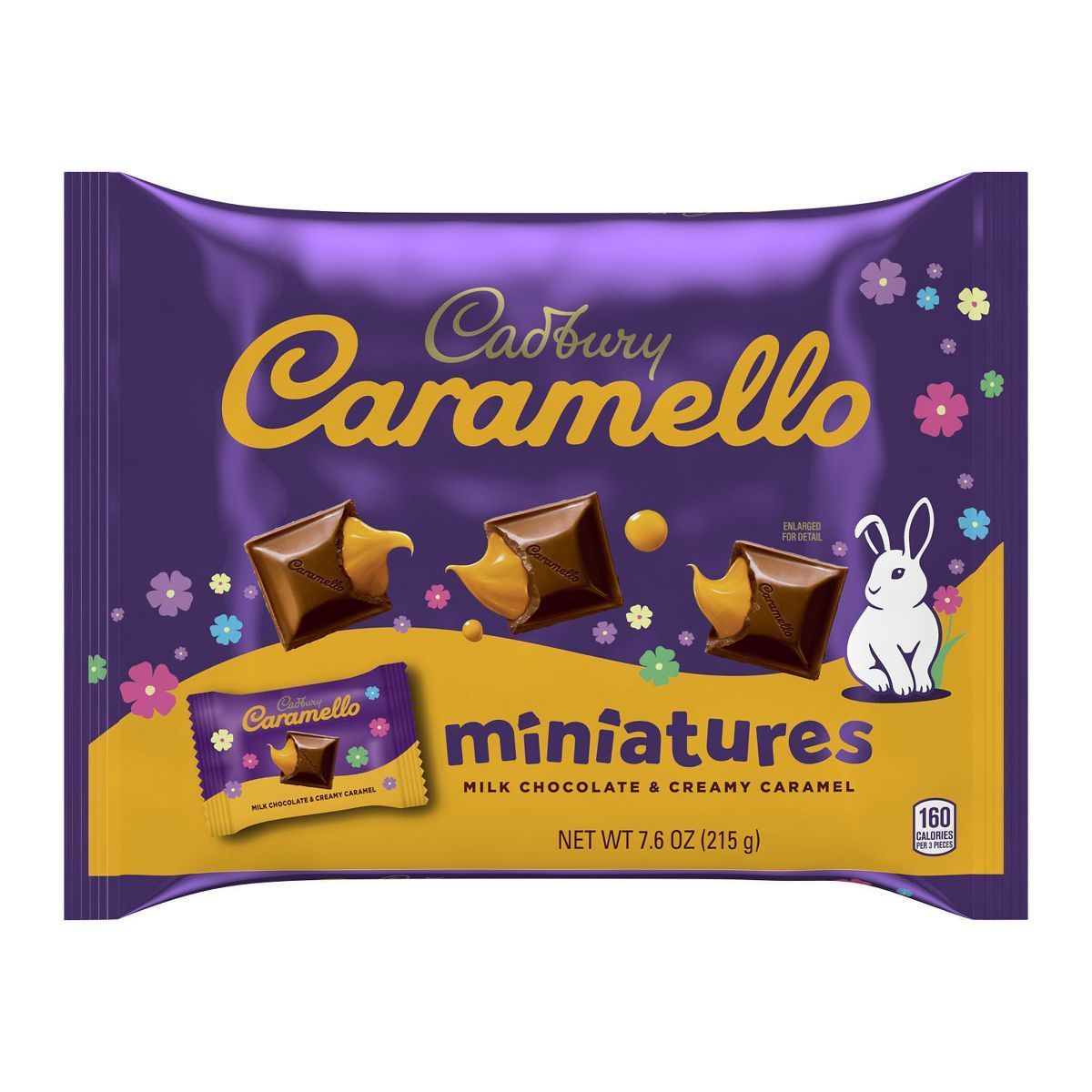 Cadbury Caramello Milk Chocolate Caramel Easter Candy Miniatures - 7.6oz | Target