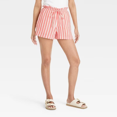 Women's High-Rise Gauze Tie-Waist Pull-On Shorts - Universal Thread™ | Target