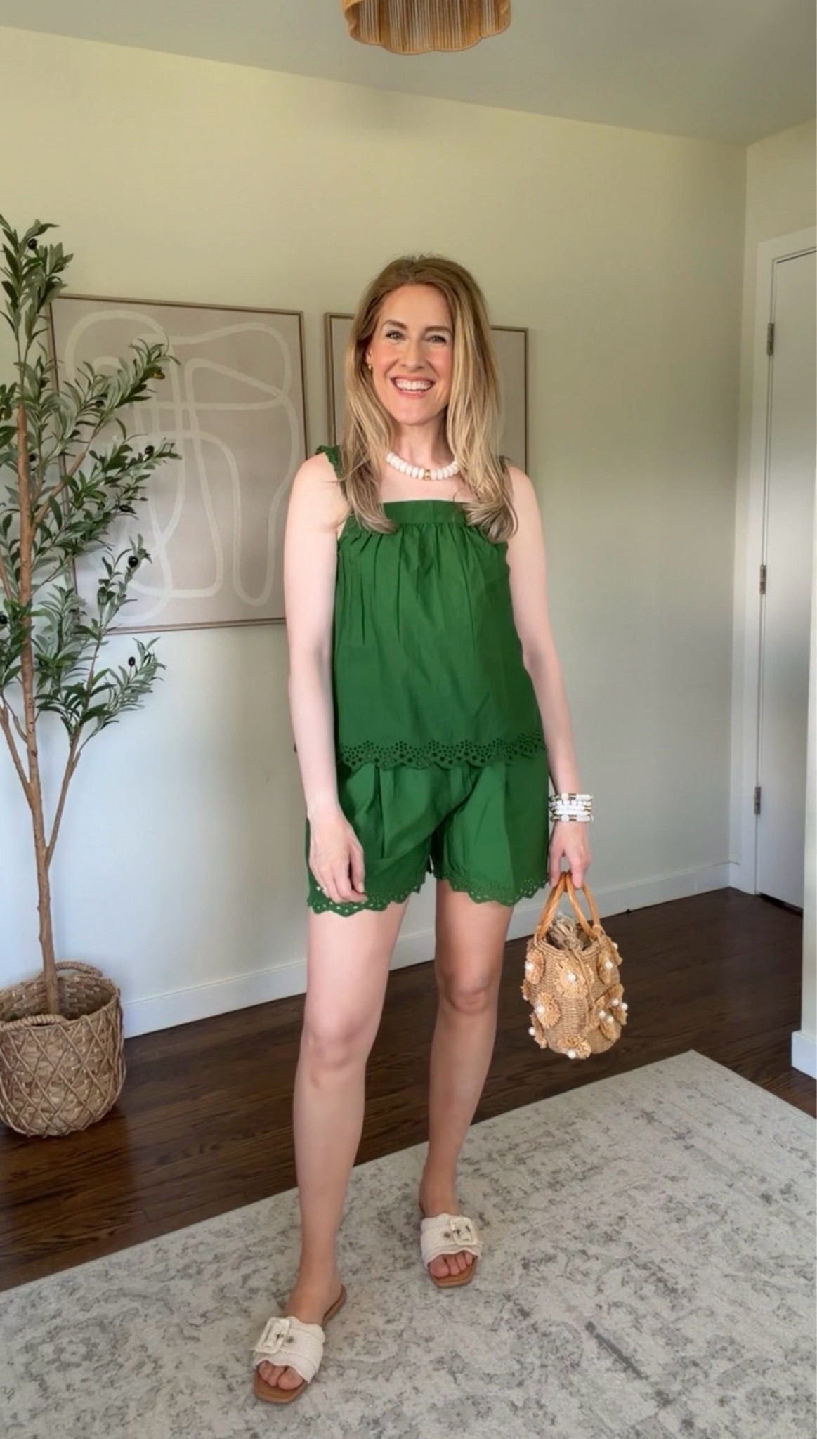 Honestly I don’t love how this set looks on me but wanted to share since I mentioned I’d be trying it on for you! I like these pieces worn separately! Got my true size small in each. #walmartfashion

#LTKOver40