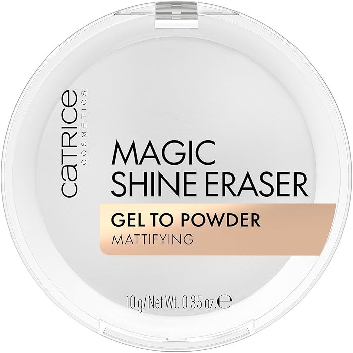 Catrice | Magic Shine Eraser Gel-To-Powder | Instant Matte, Soft-Focus Effect | Transparent, Trav... | Amazon (US)