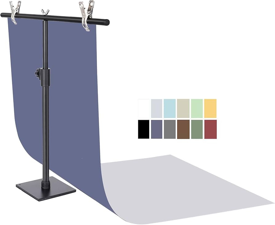 Photography Backdrops Small Product Background: Flat Lay Seamless Paper Props - Tabletop Photo Sh... | Amazon (US)