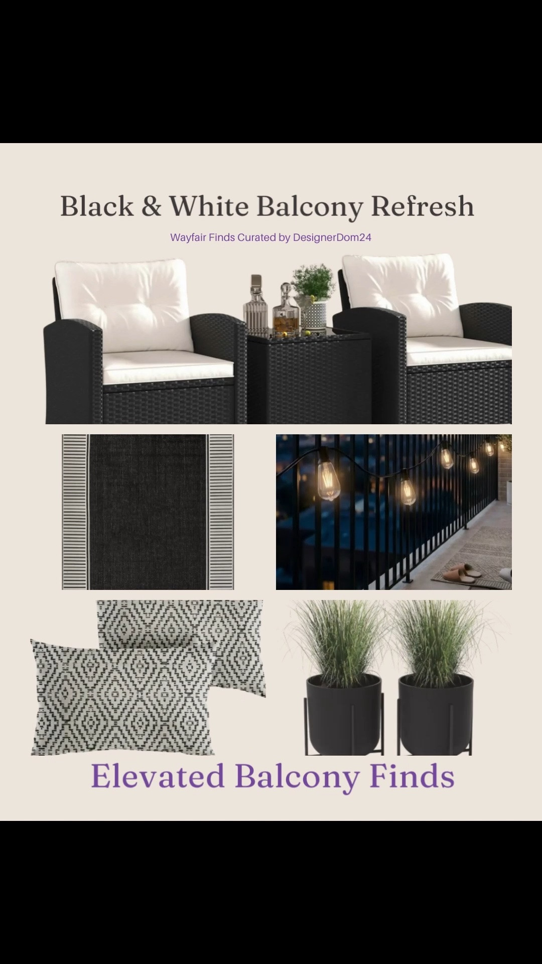 Elevated Balcony Finds ✨

Lately I’ve Been Pulling Together More Cozy, Elevated Outdoor Pieces To Make My Balcony Feel Like A Relaxing Little Escape.

These Finds Immediately Caught My Eye For Their Neutral, Modern, And Cozy Feel ✨

Shop My Balcony Finds And Home Decor Favorites On My LTK Storefront.#LTKCreator #LTKStyle #LTKLifestyle #LTKDecor

#LTKHome