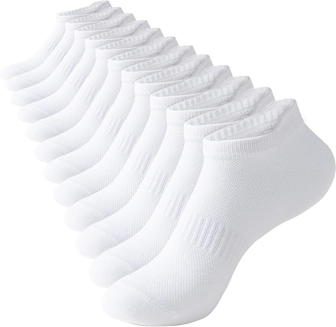 Irisbear Women's Ankle Socks - 6 Pairs Low Cut Tab & No Show Athletics Sports Running | Amazon (US)