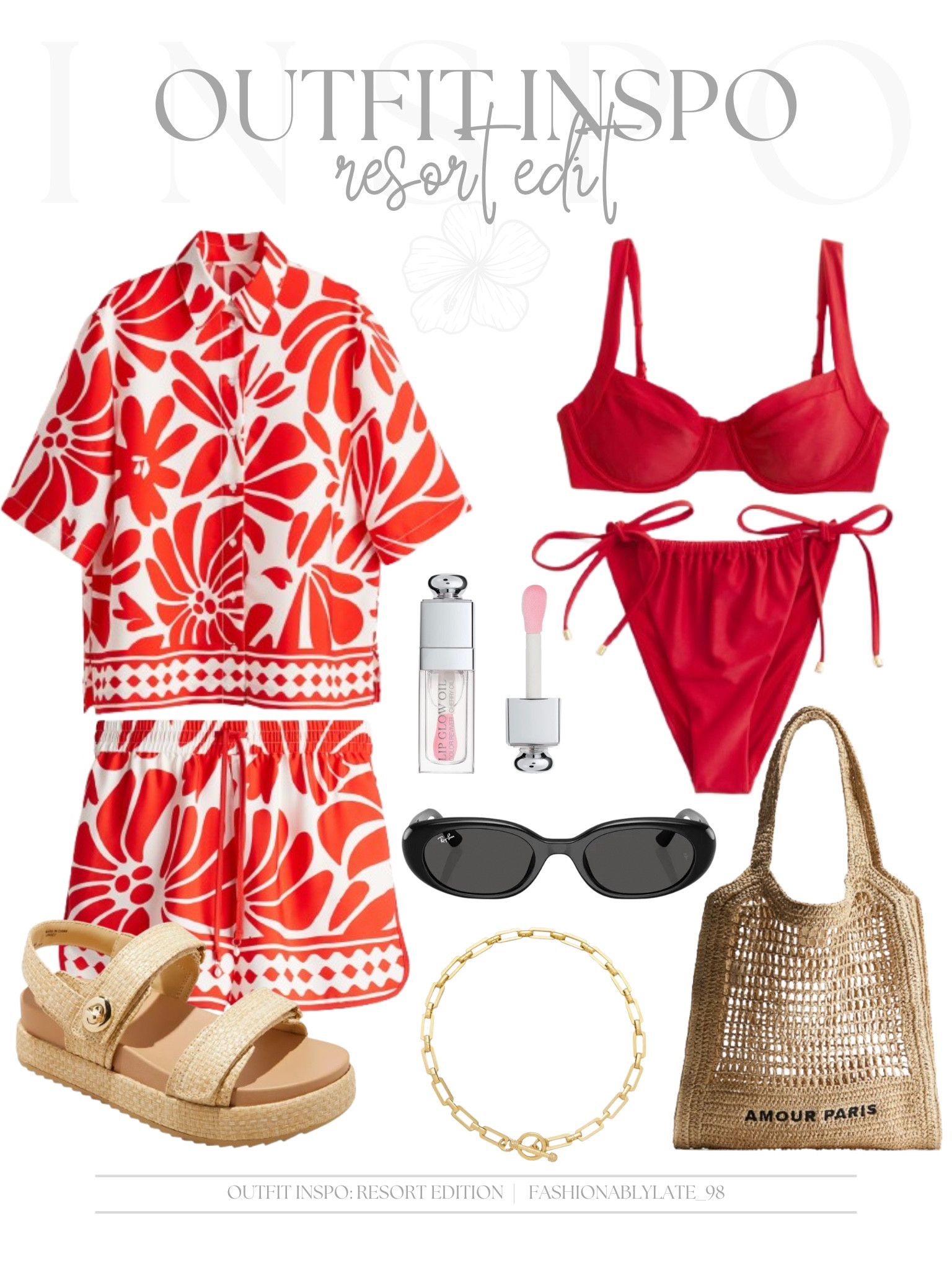 outfit inspo: resort edit 

resort wear | resort wear inspo | vacation looks | vacation outfits | vacation outfit ideas | vacation outfit inspo | red bathing suits | bathing suit coverups | woven bags

#LTKStyleTip #LTKSwim #LTKSeasonal