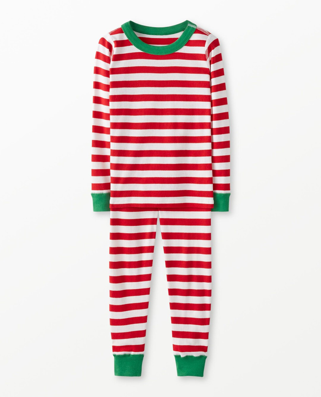 Kids Striped Long John Pajama Set | Hanna Andersson