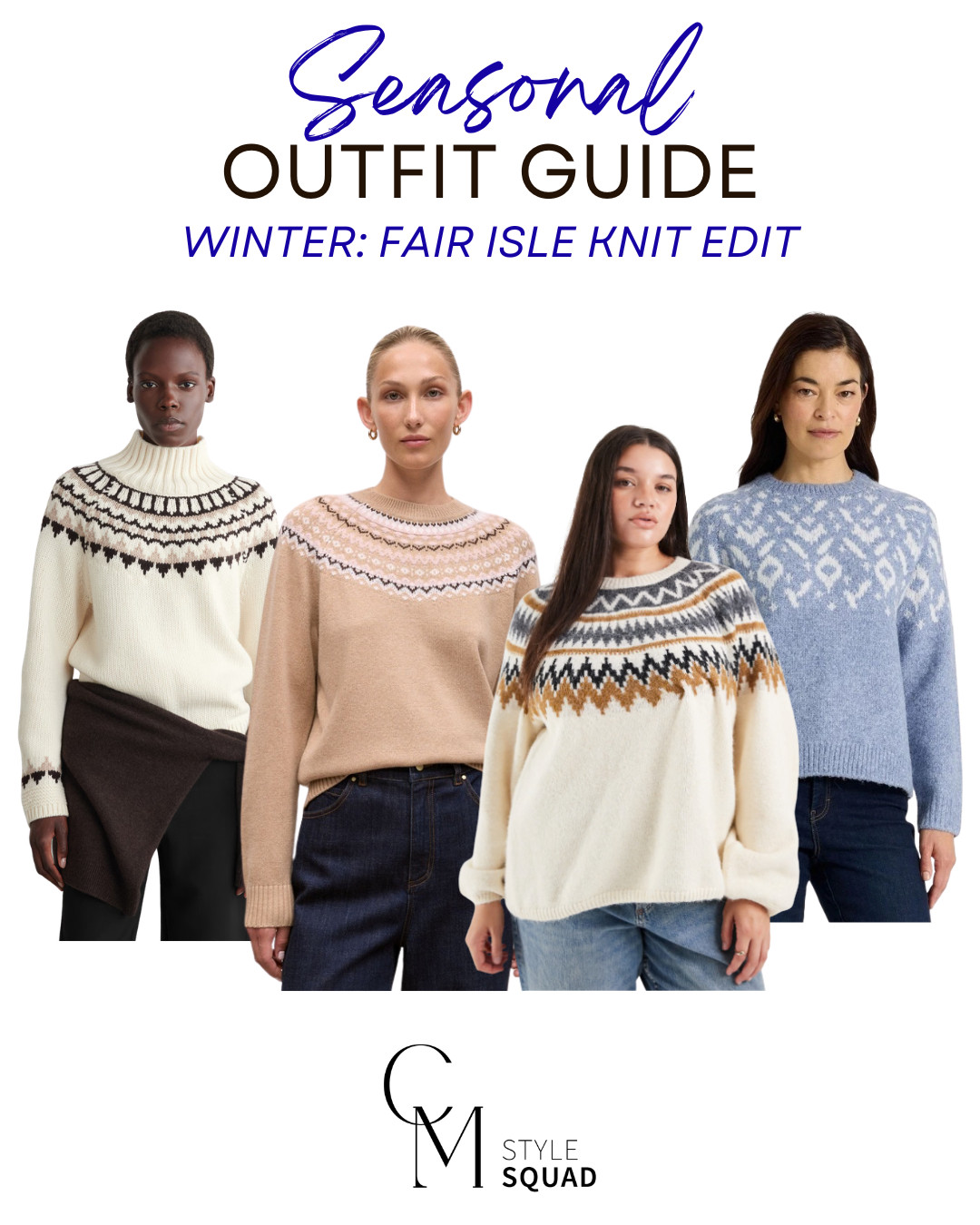 Fair Isle Knit Edit  

 #LTKaustralia #LTKwinter #LTKstyletip