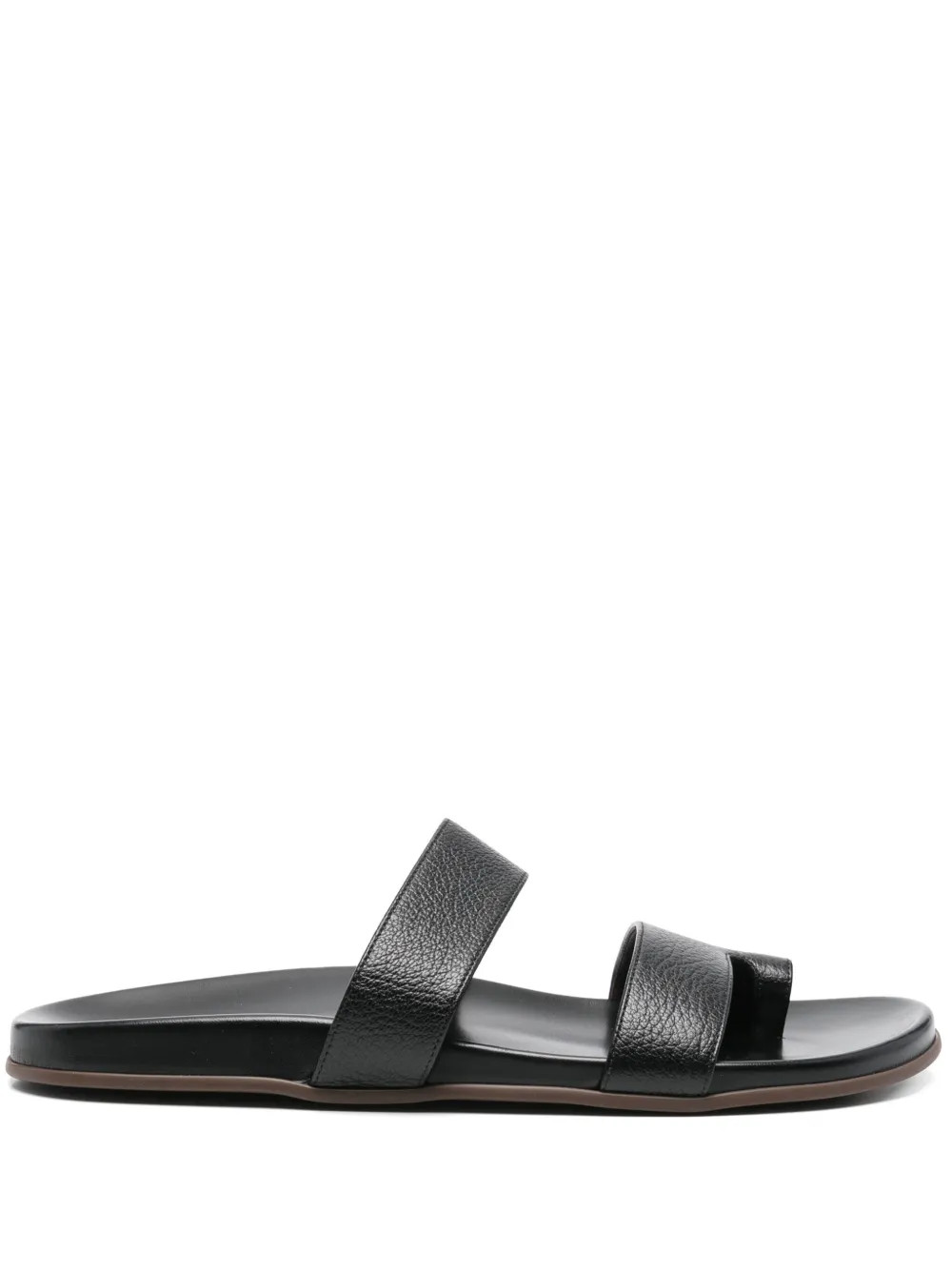 The Row Hugh Sandals | Black | FARFETCH | Farfetch Global