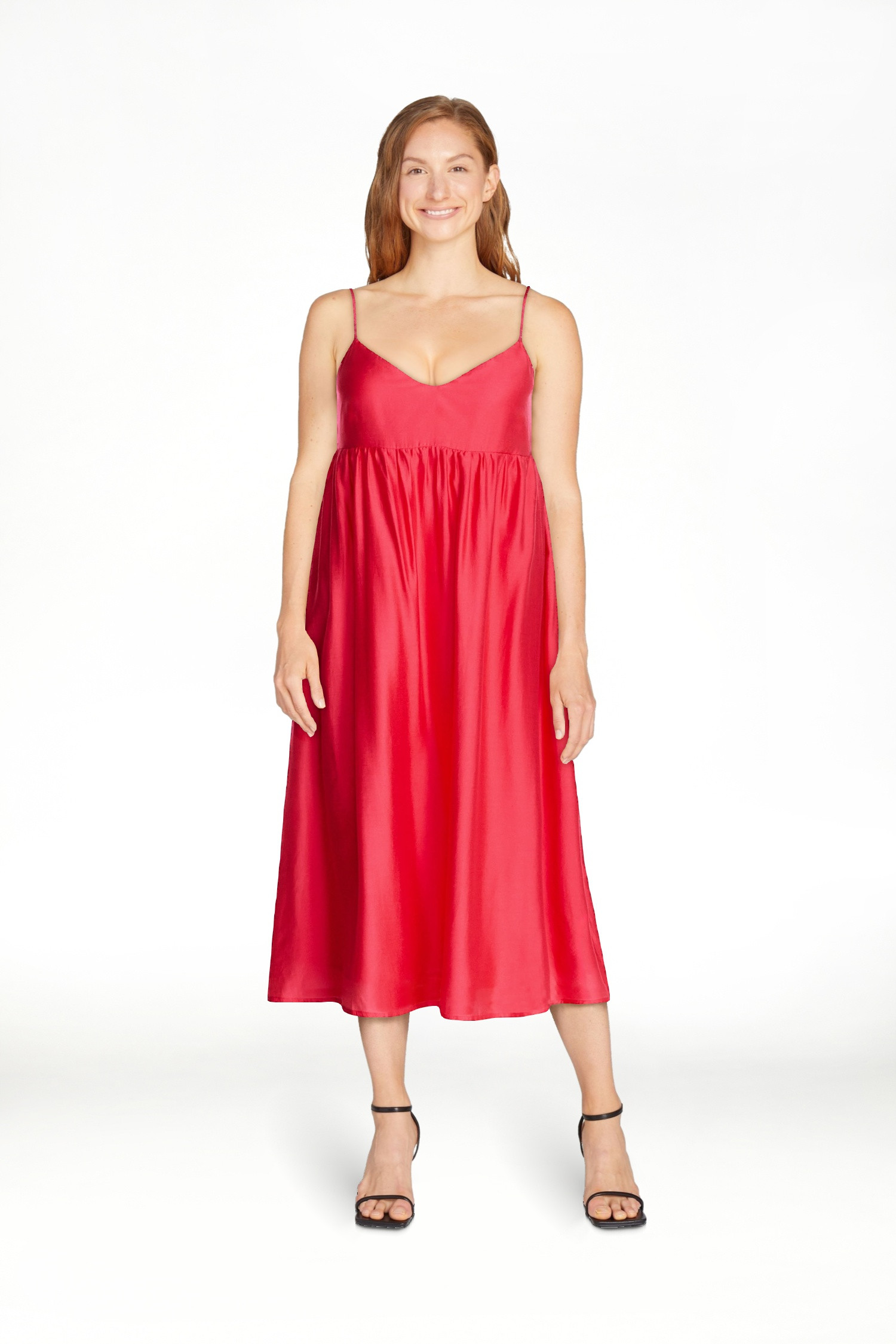 Scoop Women's and Women's Plus Flowy Maxi Dress, Sizes XS-4X | Walmart (US)