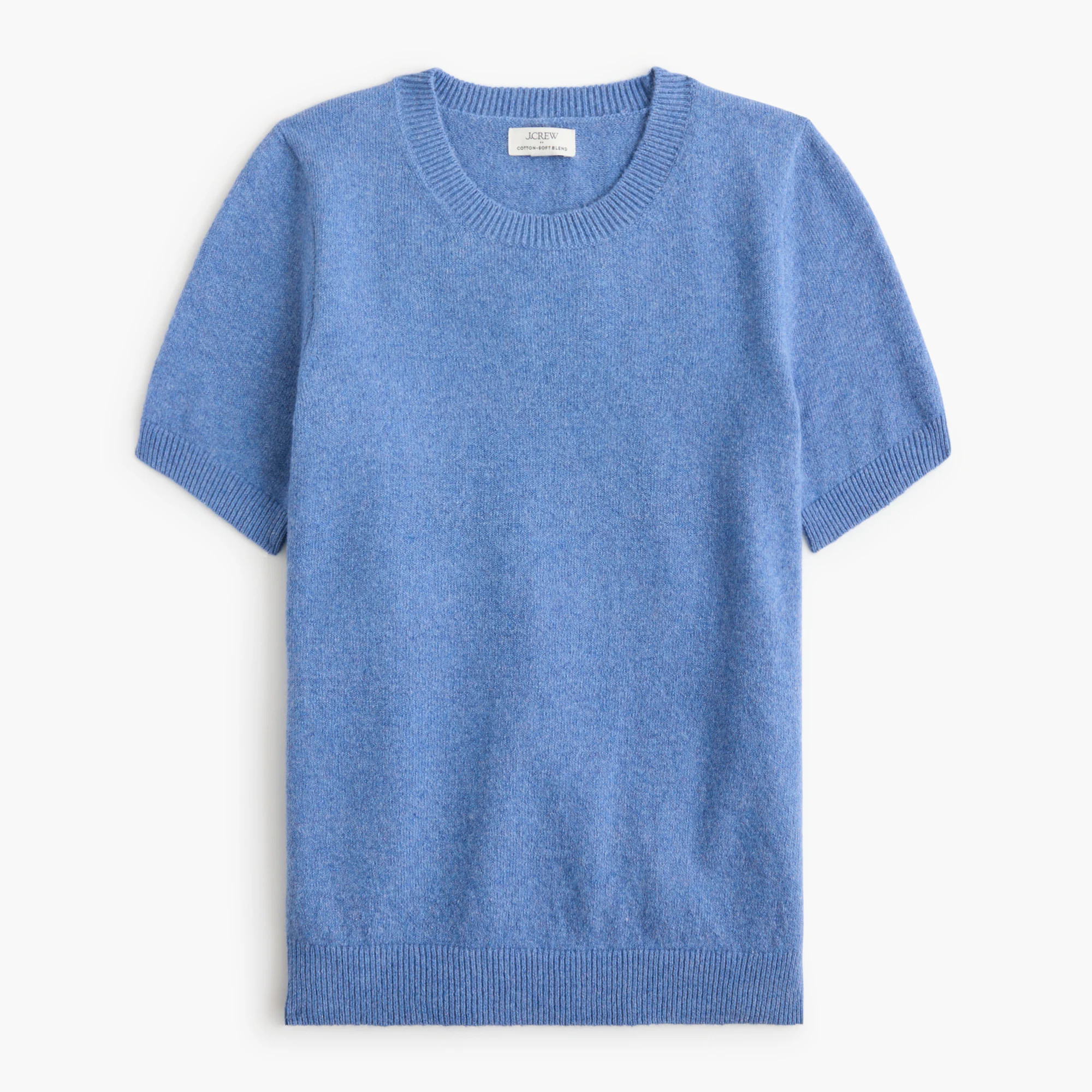 Short-sleeve sweater in cotton-soft blend | J.Crew Factory