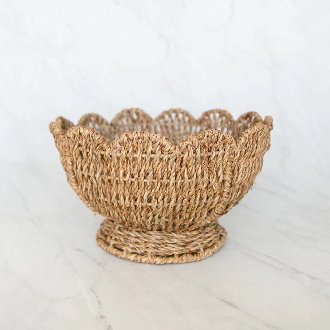 Woven Pedestal Bowl | Elements by Remedy