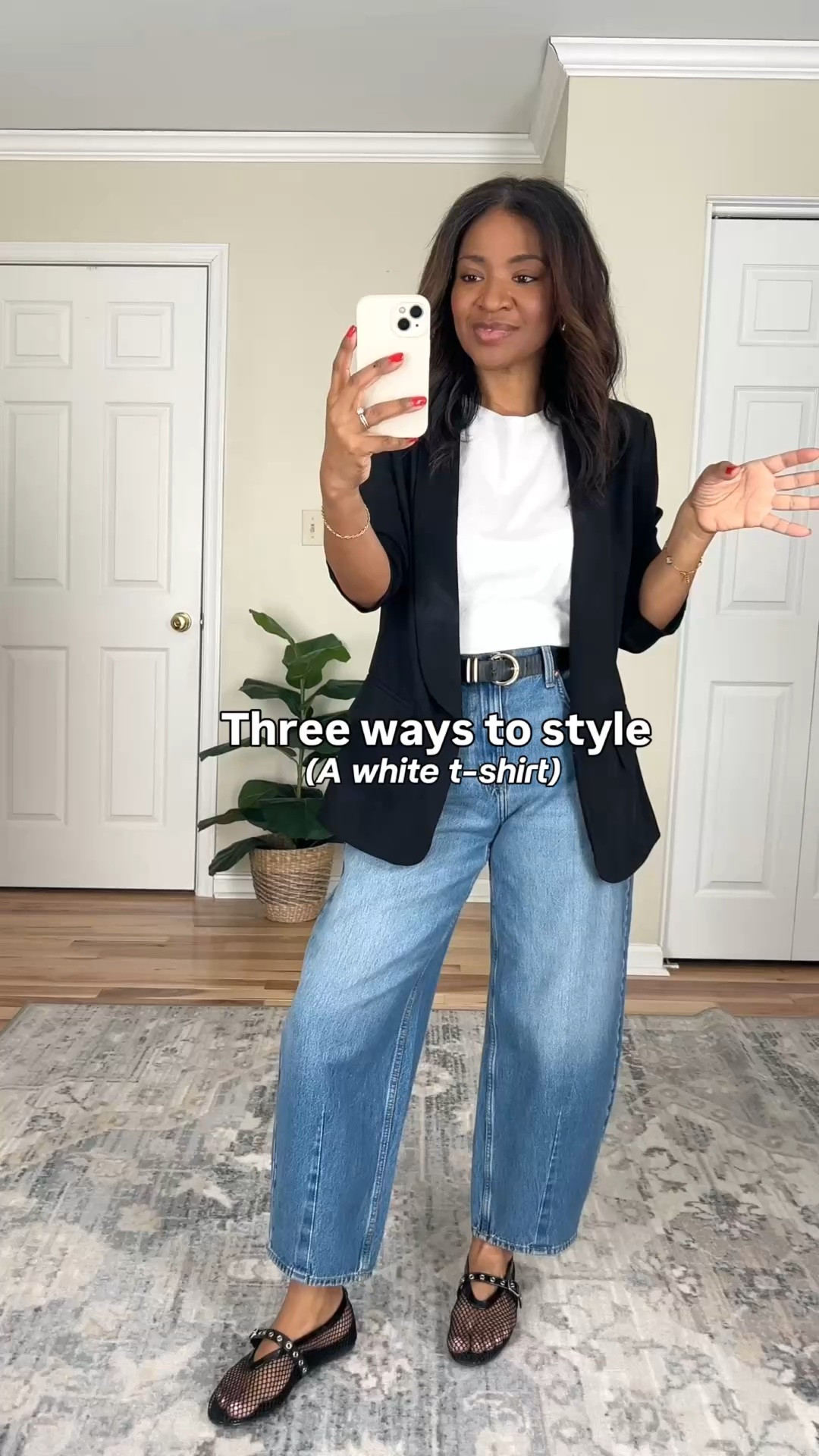 My white shirt is from Amazon and I am wearing a size medium in it. ￼ The white shirt that I’m wearing under my blazer is slightly smaller. I’m wearing it in a size small. I’m leaking a similar black skort  ￼￼

#ltkootd #ltkgrwm #ltkover40

#LTKootd #LTKgrwm

ltkover40 ltksale ltkootd ltkvideo primeday2022 trgtdealday2022 walmart_july2022 ltkxprimeday ltkxprime ltkspringsale ltkgrwm