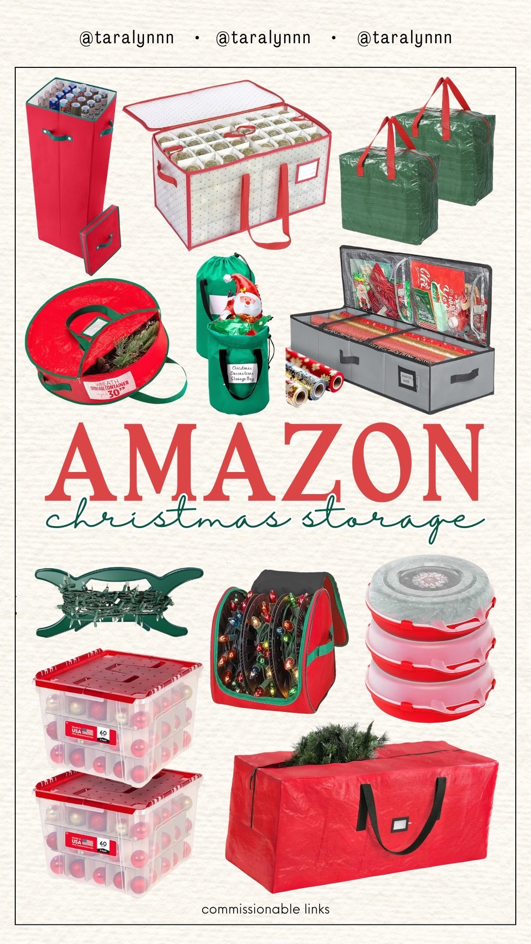 Best selling Christmas and holiday storage and organization from Amazon 🎄

#amazon #storage #organization #christmas #holiday #christmasstorage #holidaystorage #home #newyears #newyear 

#LTKFindsUnder50 #LTKHoliday #LTKHome
