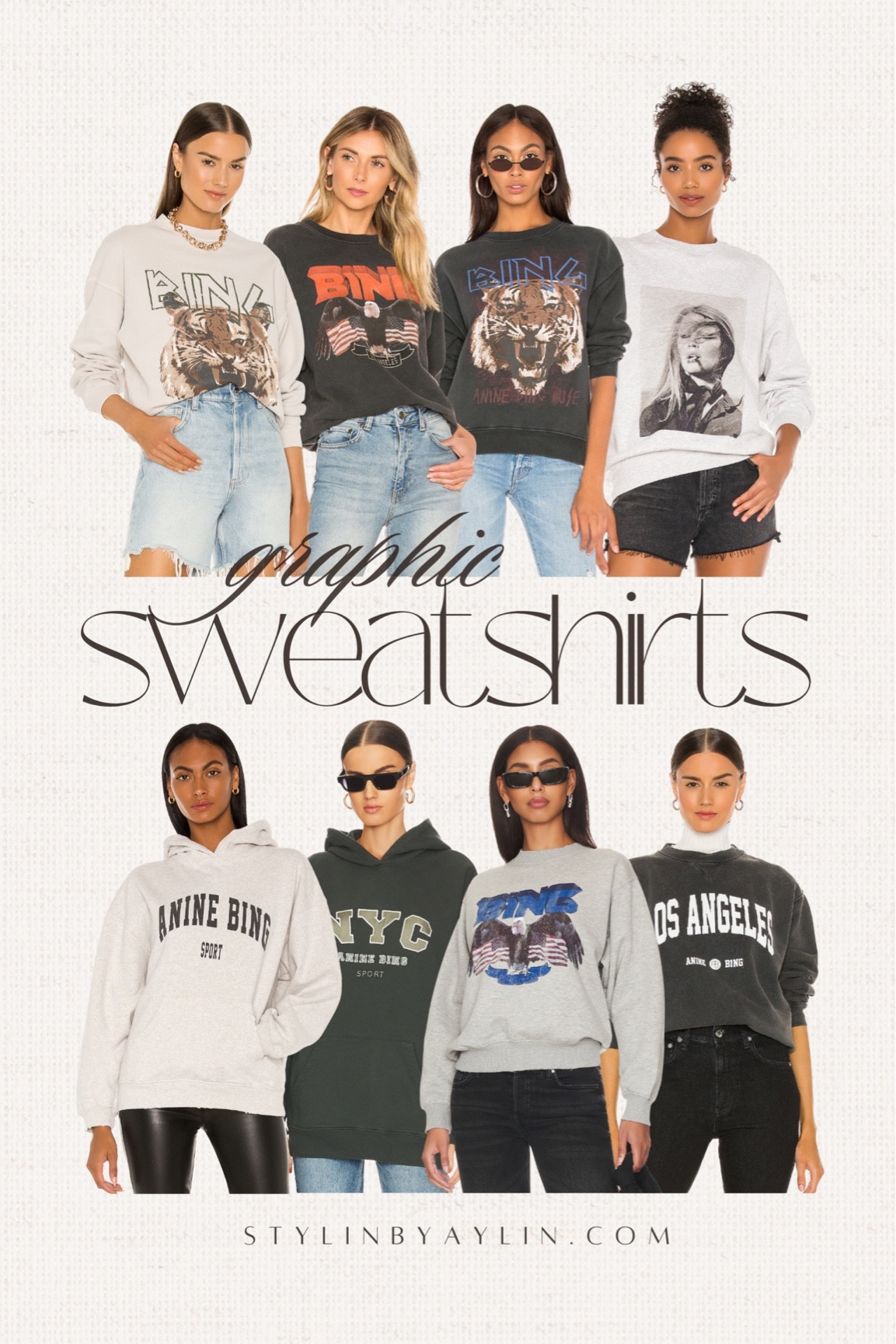 Graphic sweatshirts, athleisure style, oversized sweatshirts #StylinbyAylin 

#LTKSeasonal #LTKstyletip