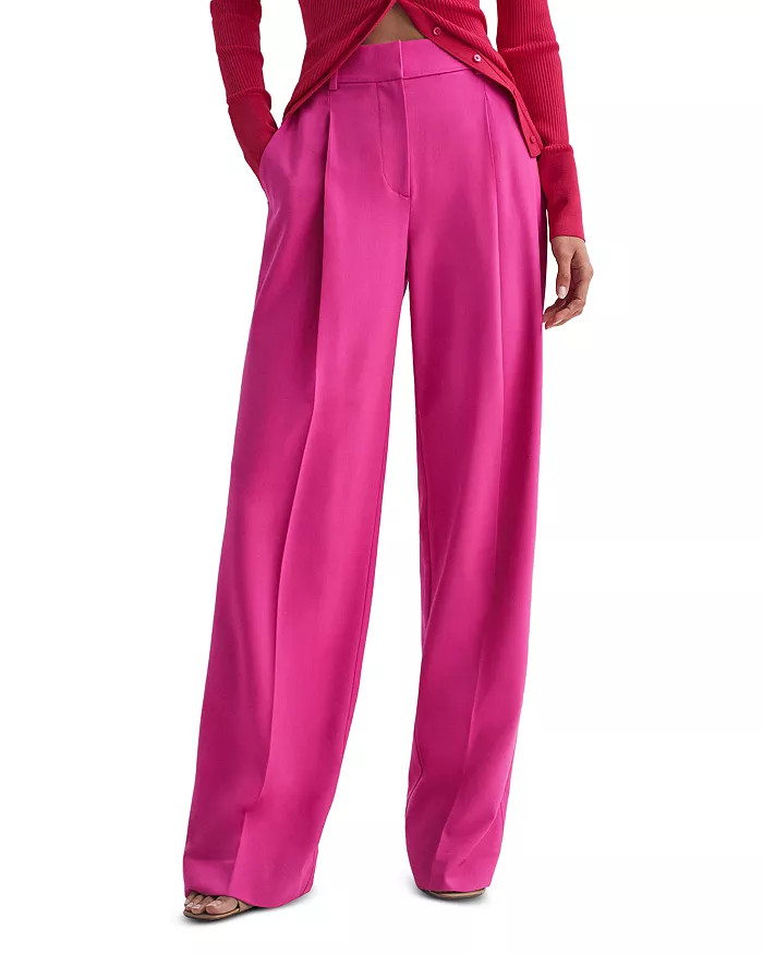 Christa Pleated Wide Leg Pants | Bloomingdale's (US)