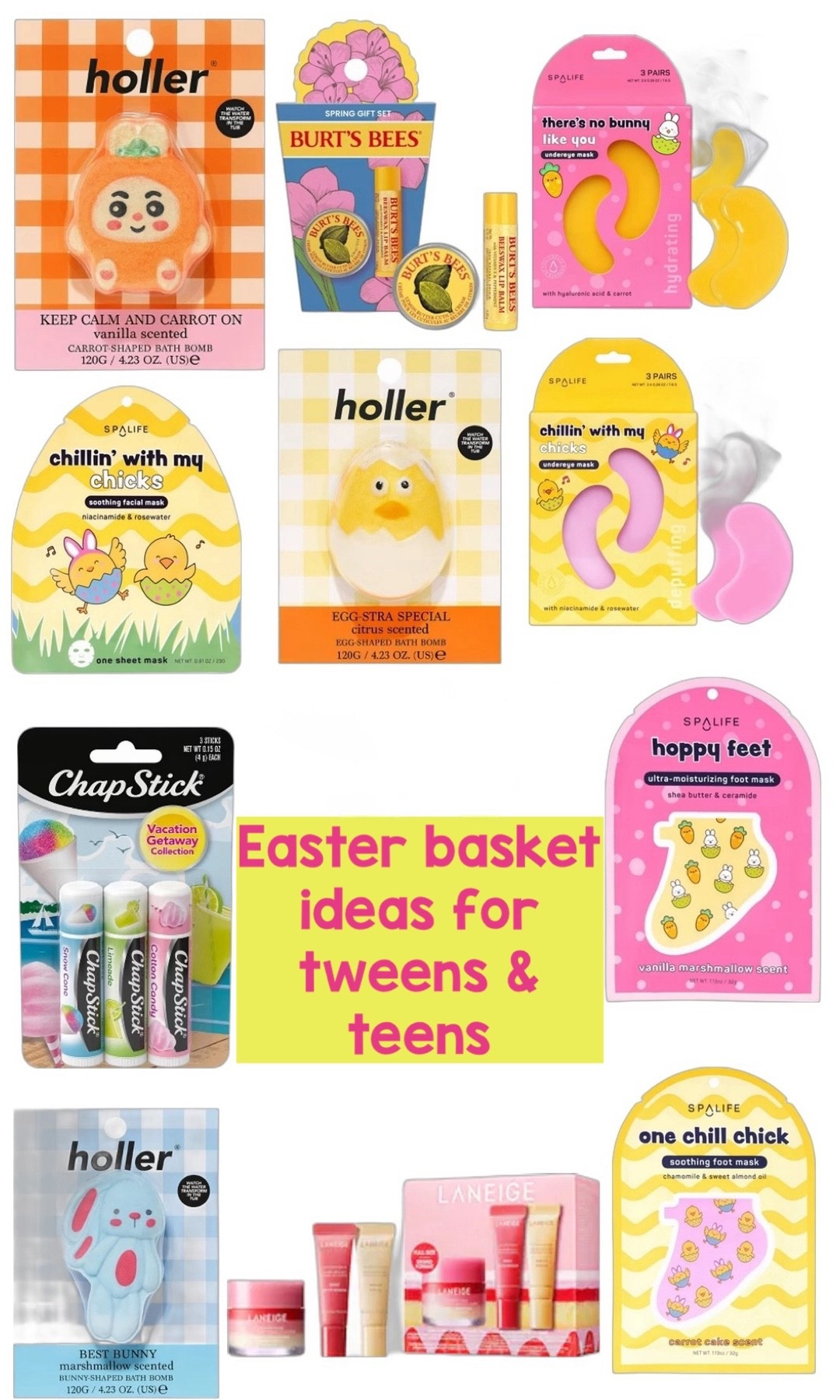 Tween and teen Easter Basket gift ideas. Target, Sephora and Amazon 




#LTKBeauty #LTKselfcare #LTKSeasonal