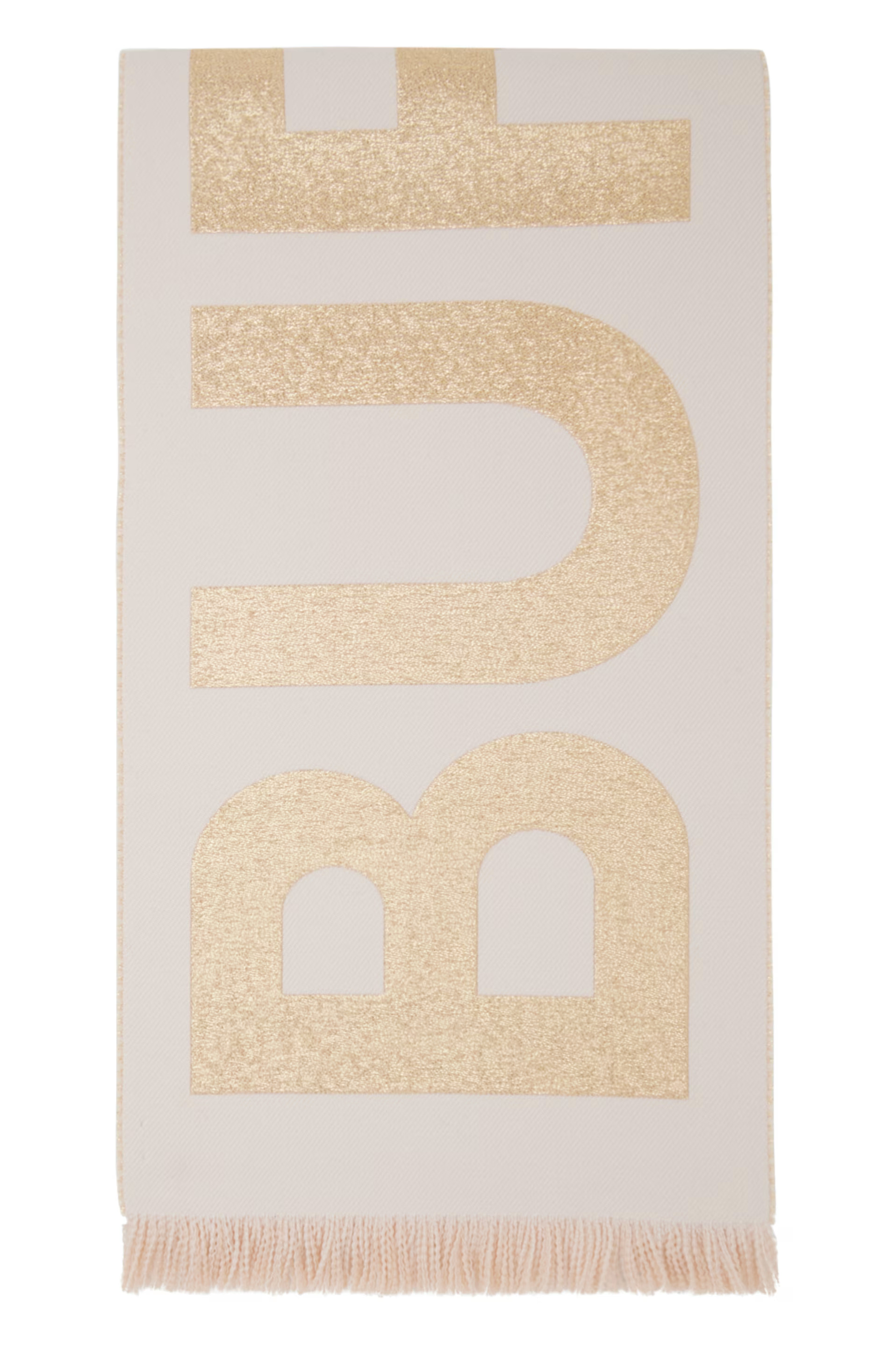 Burberry - Pink Logo Scarf | SSENSE