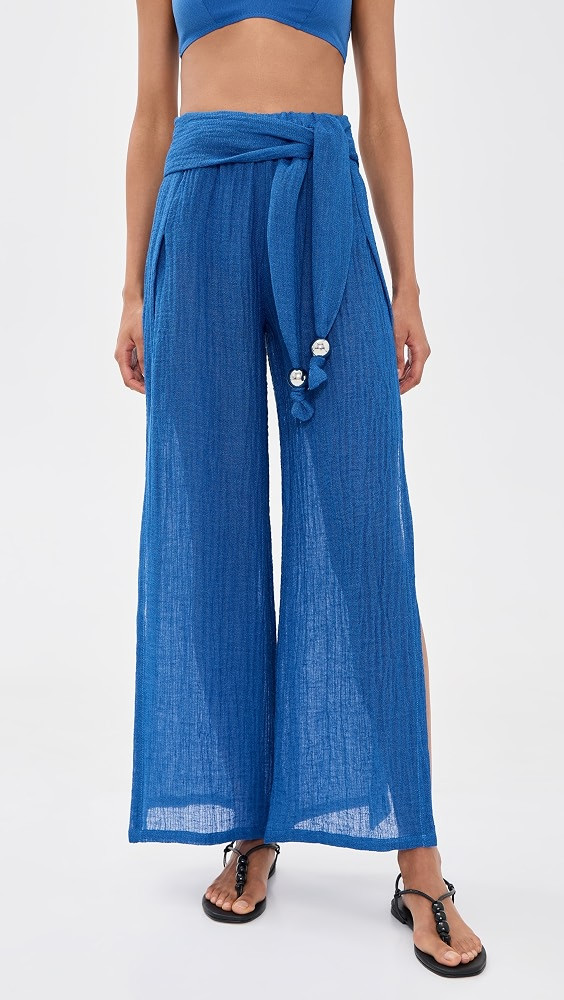Wide Leg Open Side Pants | Shopbop