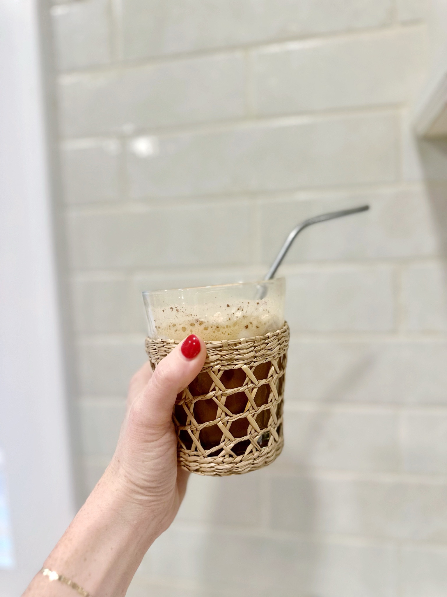 iced latte please // pottery barn cane drinking glass

#LTKHome #LTKFindsUnder50