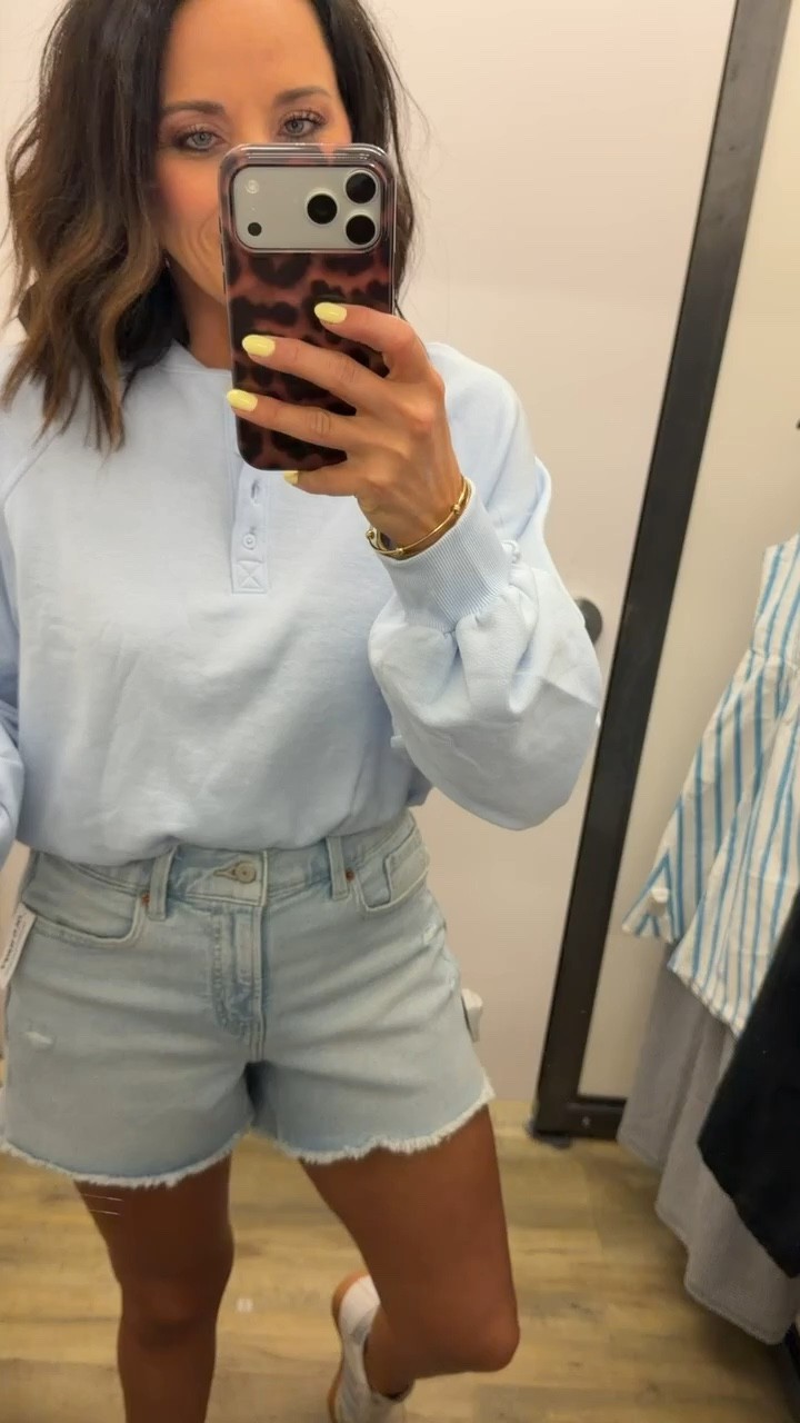 40% off today!!! Run and get these shorts! Perfect length I’m 5’3 for reference!

old navy outfit, blue sweatshirt outfit, denim shorts outfit, casual everyday outfit, athleisure style, comfy outfit idea, summer casual look, affordable fashion, on the go outfit

#ltkstyle #ltkunder50 #oldnavystyle #casualoutfit #everydayoutfit #affordablefashion #ootd #ltkfinds #athleisure #summerstyle


#LTKPetite
